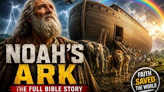 NOAH’S ARK — The Full Story of the Great Flood 🌊 | Bible Story#NoahsArk #BibleStory #GreatFlood