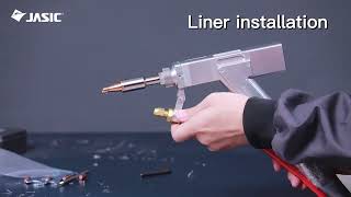 JASIC handheld laser welding machine installation guide