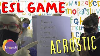 Linguish ESL Games // Acrostic // LT528