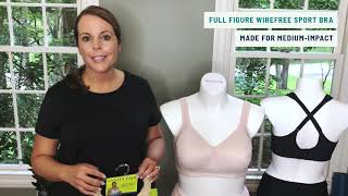 Full Figure Wirefree Sport Bra