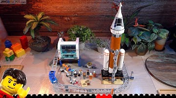 Build ⏩ LEGO City Deep Space Rocket and Launch Control 60228 time lapse