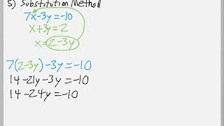 Math 119 : 4.1 #5 (Intermediate Algebra Tutorial : Systems Of Linear Equations 2 Variables)