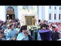 Крестный ход с иконой Богородицы Знамение Курская Коренная 2017