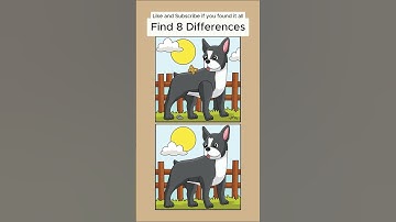 Only 1% Can Spot All 8 Differences - Can You?