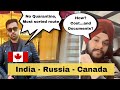 Indirect Route via Moscow to Canada from India | Very sorted &amp; Convenient for International Students
