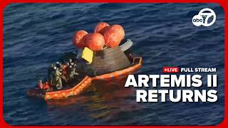 Artemis II Re-entry and Splashdown LIVE!