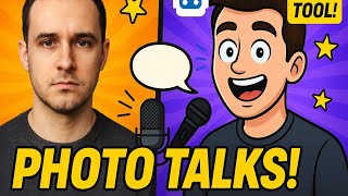Turn Any Photo into a Talking Cartoon Video with AI | Free Podcast-Style Animation!