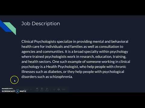 Career Presentation -