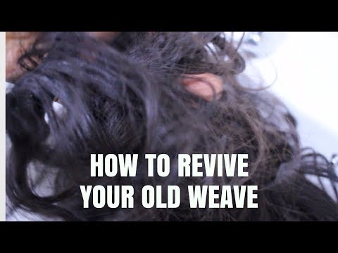How to Revive Old Human Hair Weave - Yes Weave