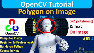 Draw Polygons On An Image using OpenCV Python | OpenCV Tutorial in Hindi | Computer Vision