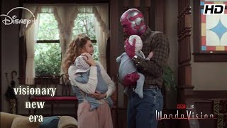 Marvel's studios Wanda vision | visionary new era | on disney+