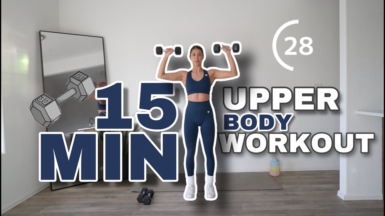 15 MIN COMPLETE UPPER BODY WORKOUT | HOME WORKOUT - YouTube