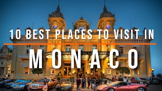 10 Top Tourist Attractions in Monaco | Travel Video | Travel Guide | SKY Travel