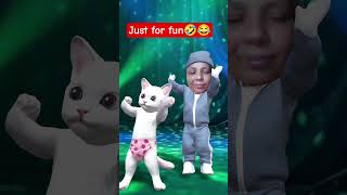 Fun with cat #funny #youtubeshorts