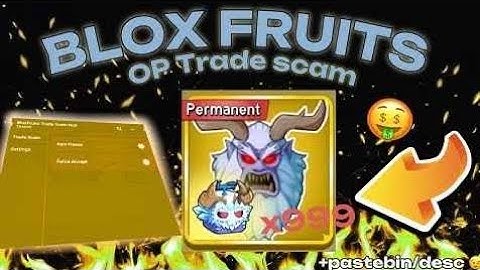 Blox Fruits Trade Scam Script | ❄️ Yeti Update | Trade Freeze | Force Accept | Keyless