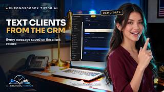 Send a Text Message from a Client s Household Live Demo ChronosCodex Tutorial