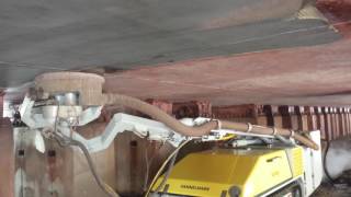 Hydroblasting fondi nave - Dockboy