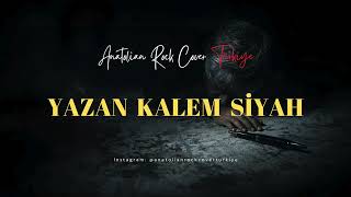 Yazan Kalem Siyah Anatolian Rock Cover Türkiye Arct Resimi