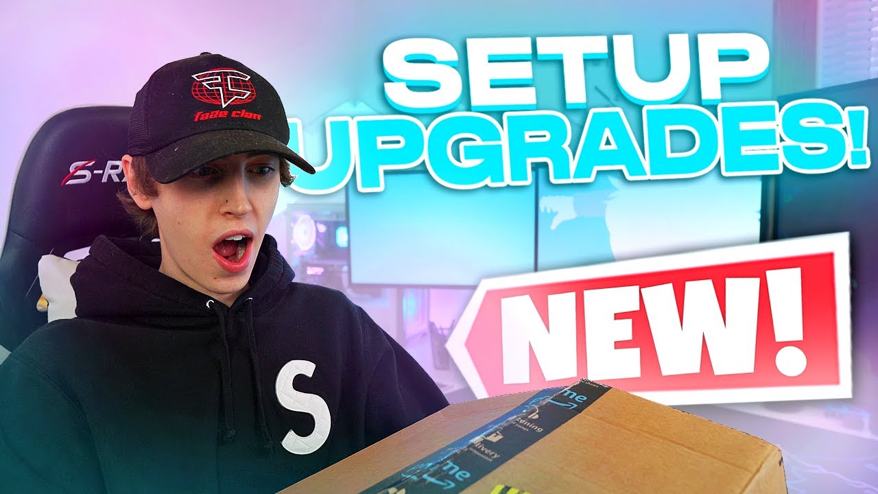 Upgrading My NEW Streaming/Gaming Setup! (RGB, Hexagon Acoustic Panels, + More!)