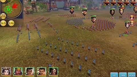 Hoành Tảo Tam Quốc - Hệ thống map chuẩn phim Tam Quốc