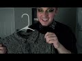 ASMR Gothic Wardrobe Collection (Unintelligible, Soft Spoken/Whispering) - DIY tips for Goth Baddies