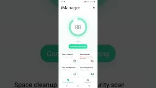 How To iManager File Scan Optimize on Android Mobile