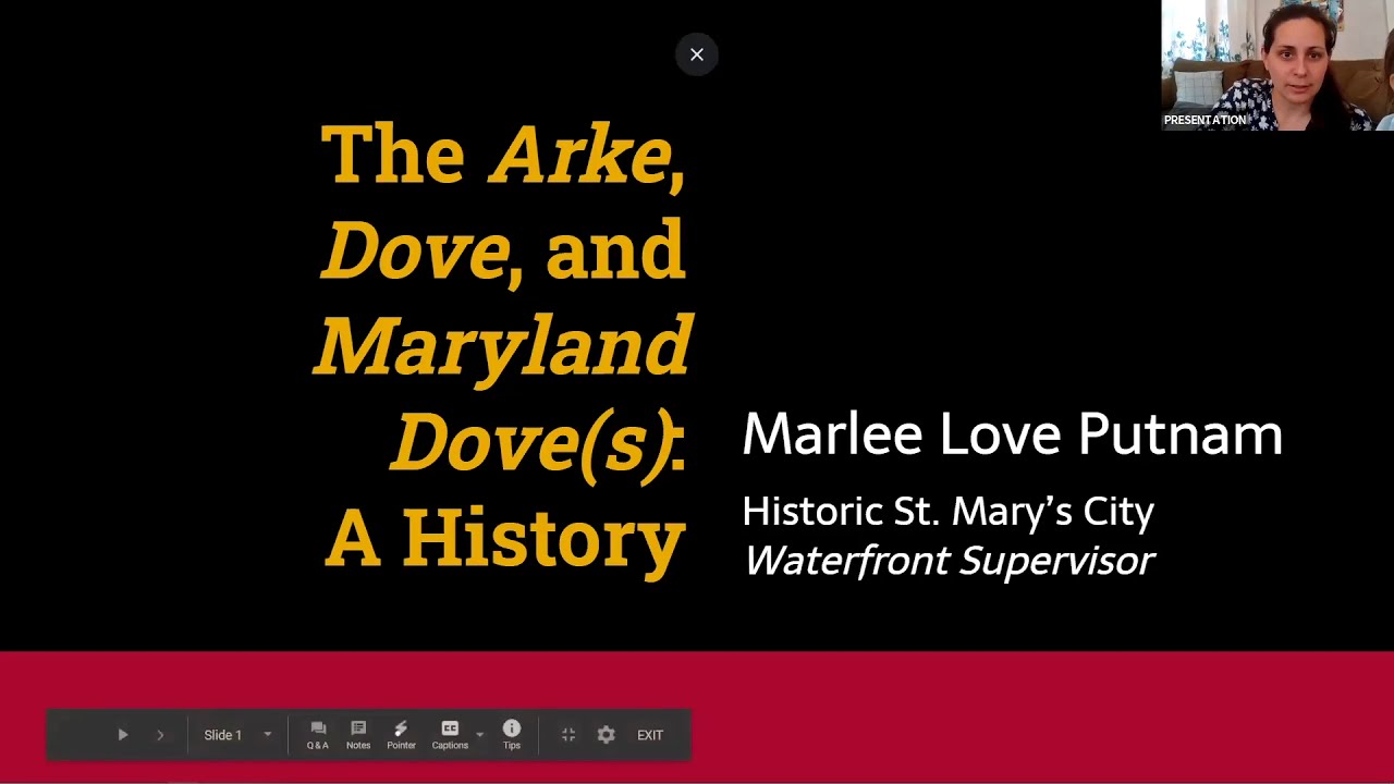 Virtual Symposium on Building the New Maryland Dove