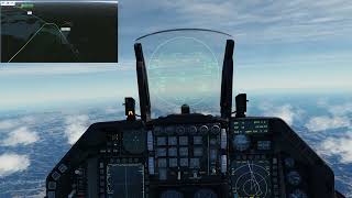 Falcon BMS AIM-120C vs PL-15 test