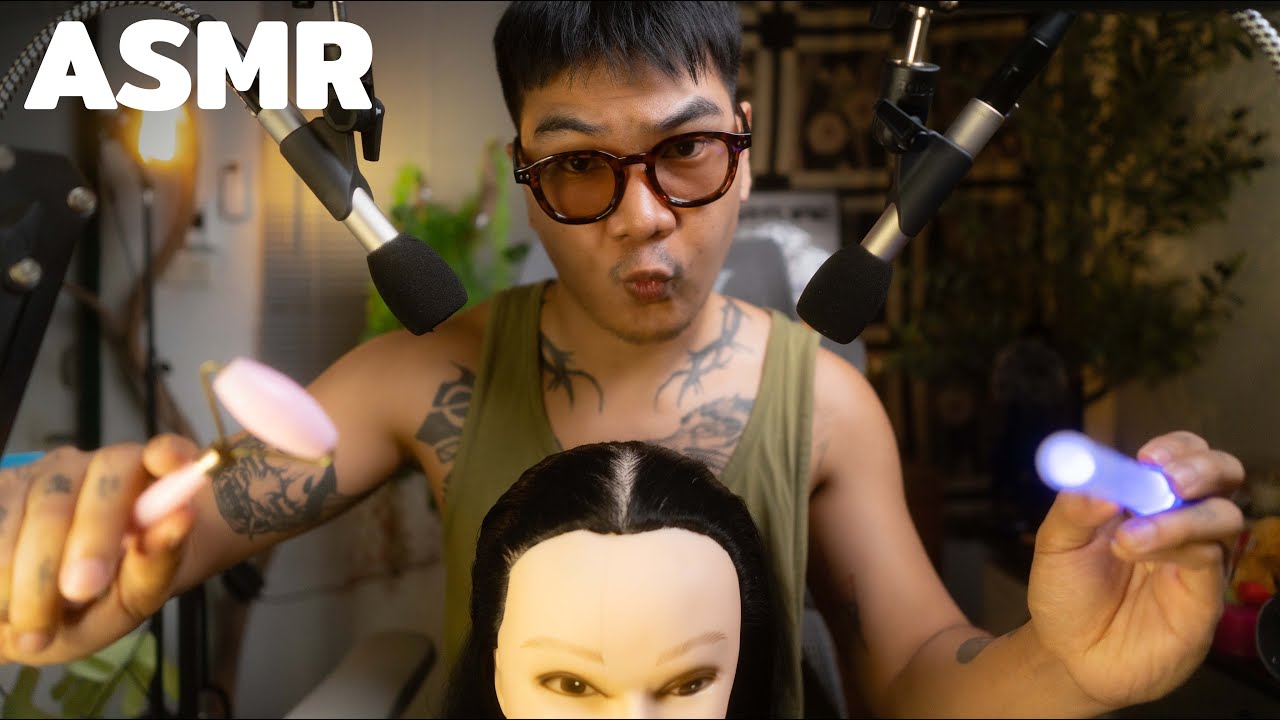 ASMR Hair Spa oh WOW is SO very relax สปาหัวอลิซ เกาๆ นวดๆ โคตรจะฟิน