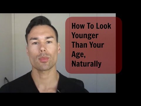 Como parecer mais jovem do que sua idade naturalmente