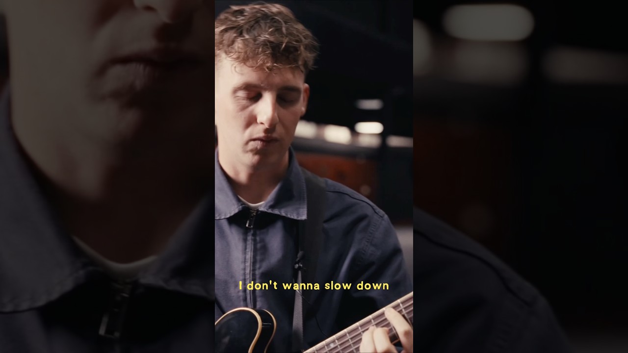 I don’t wanna slow down. Full stripped back in Motion on our channel #thesnuts by The Snuts