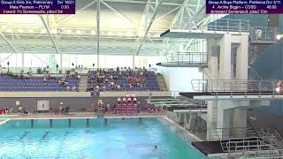 Aquatics GB - Elite Junior Diving Championships 2024 - Group A Platform - Archie Biggin