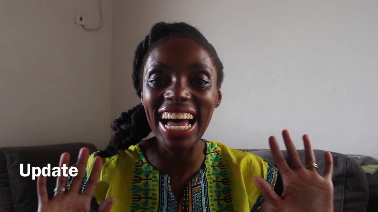 hair journey from relaxed to natural Quick Update