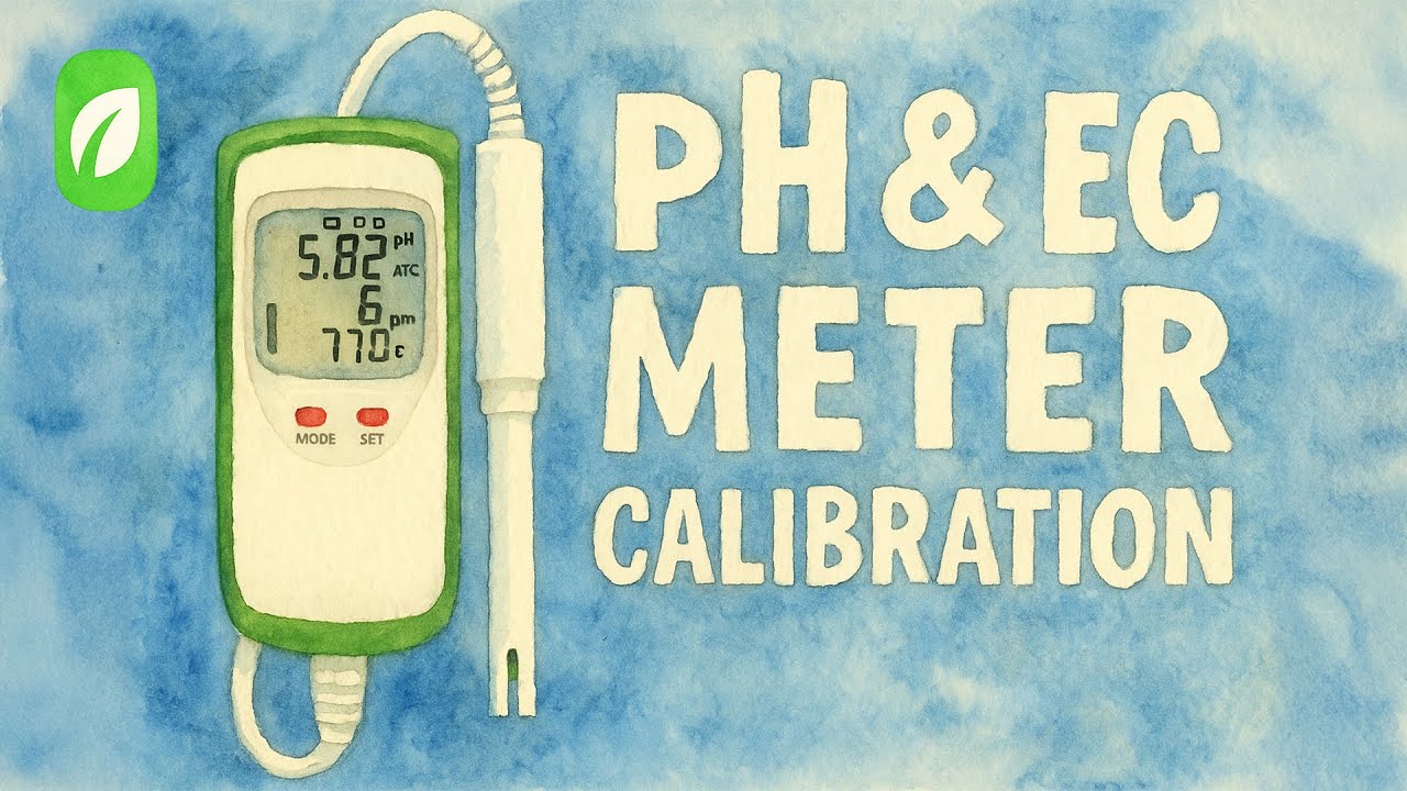 Как калибровать pH-метры и EC-метры для гидропоники