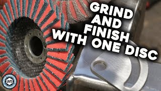 Grinding and Finishing Metal in One Step!