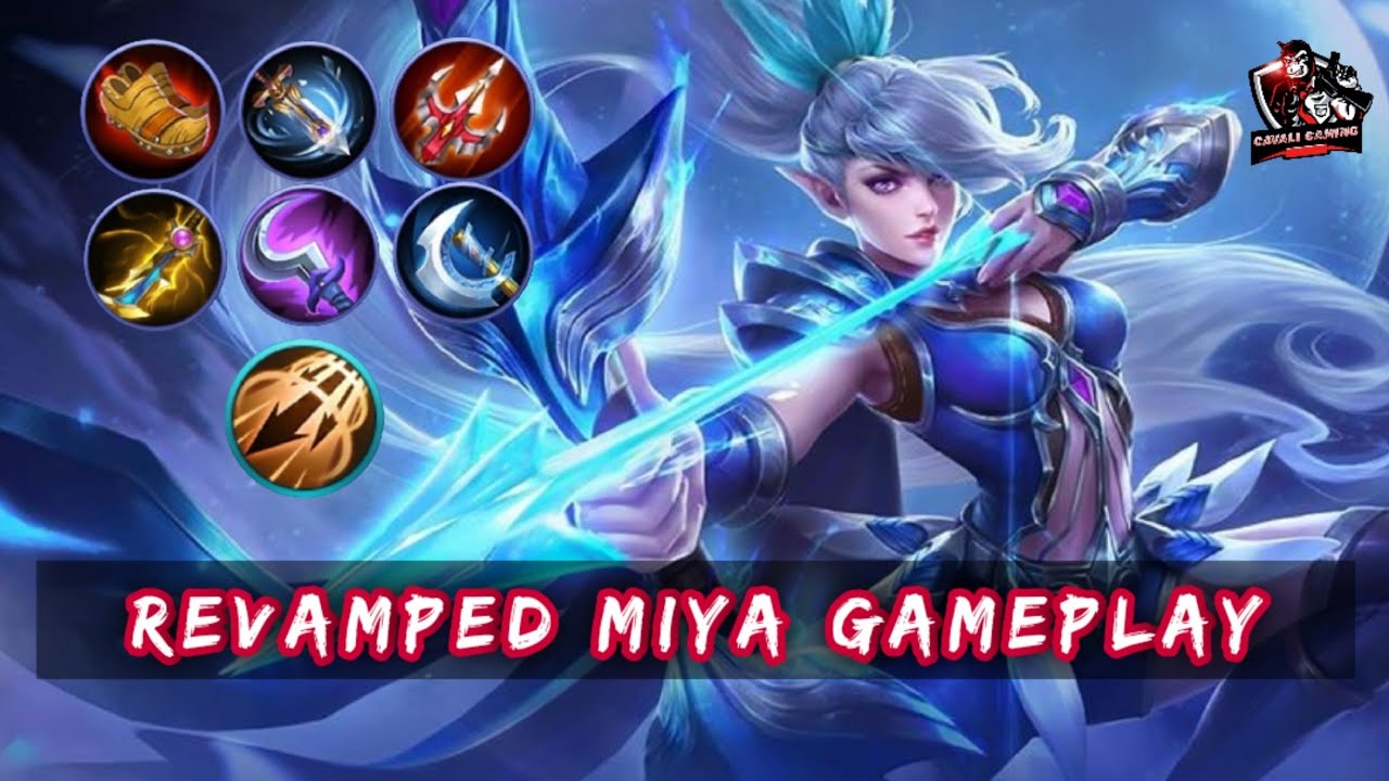 REVAMPED MIYA Gameplay | Mobile Legends: Bang Bang - YouTube