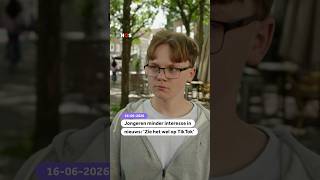 Jongeren minder interesse in nieuws: ‘Zie het wel op TikTok’