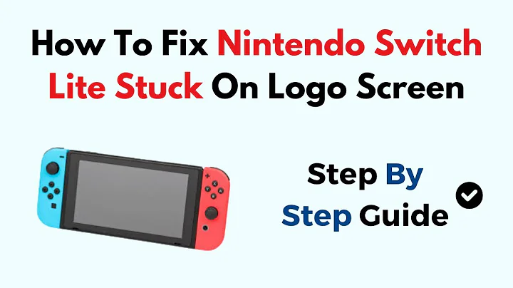 How To Fix Nintendo Switch Lite Stuck On Logo Screen