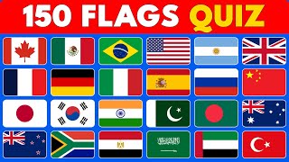 150 Flags Mega Quiz Challenge: Can You Guess Them All?