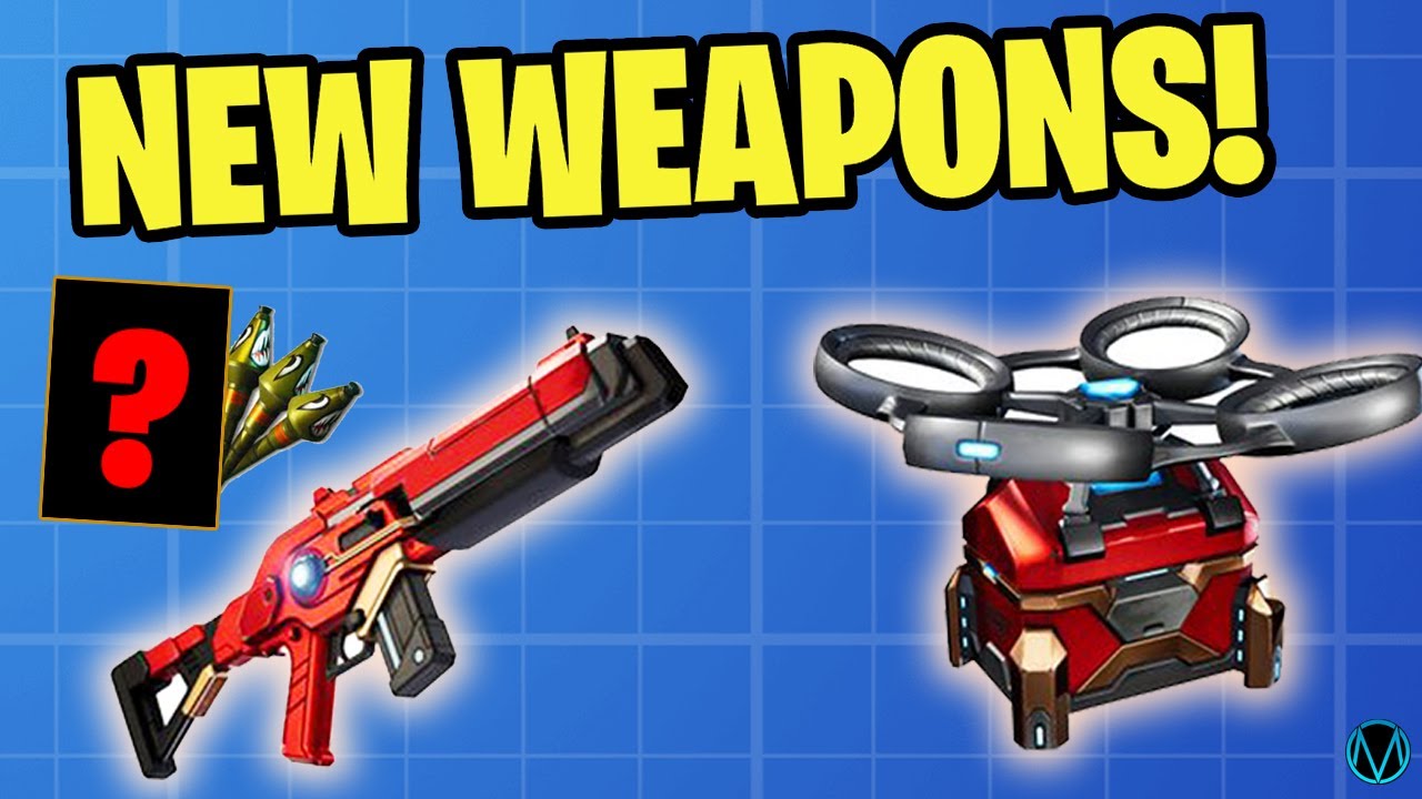 *NEW* ENERGY RIFLE and SUPPLY DRONE in Fortnite SEASON 4 [chapter 2