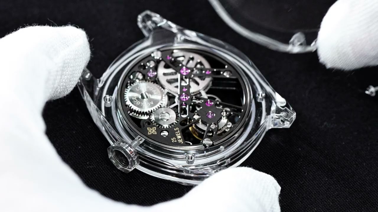 AGELOCER| Tourbillon Technology & Elegance: Never Melting Ice 2.0