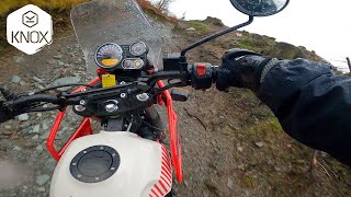 Royal Enfield Himalayan off road Raw footage - KNOX