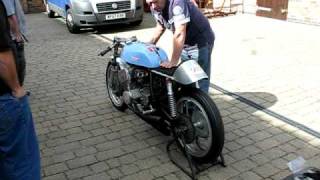 Home made 6 cylinder Motorbike using a Suzuki 250 engine