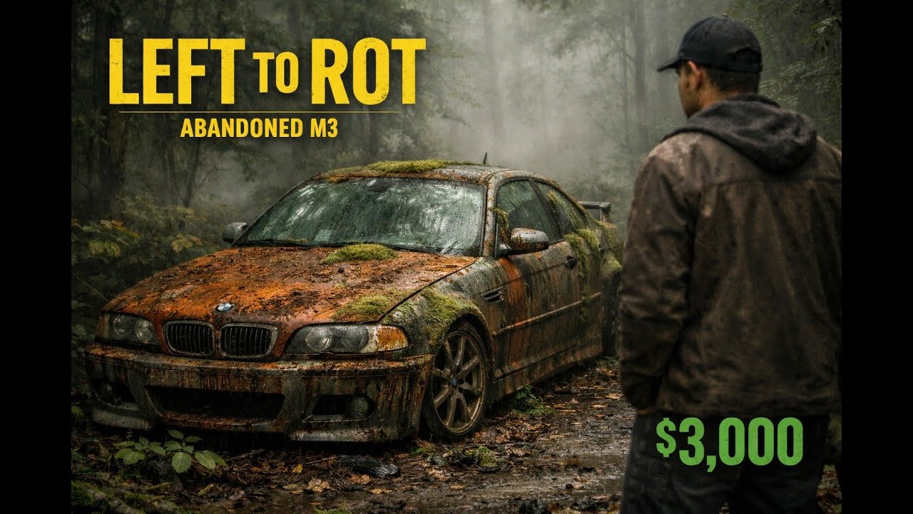 Abandoned BMW M3 E46 Restored After Years of Rot — First Start & Cinematic Reveal