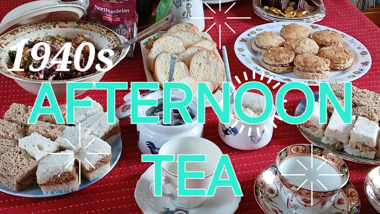 1940s Afternoon Tea - VLOG and recipes