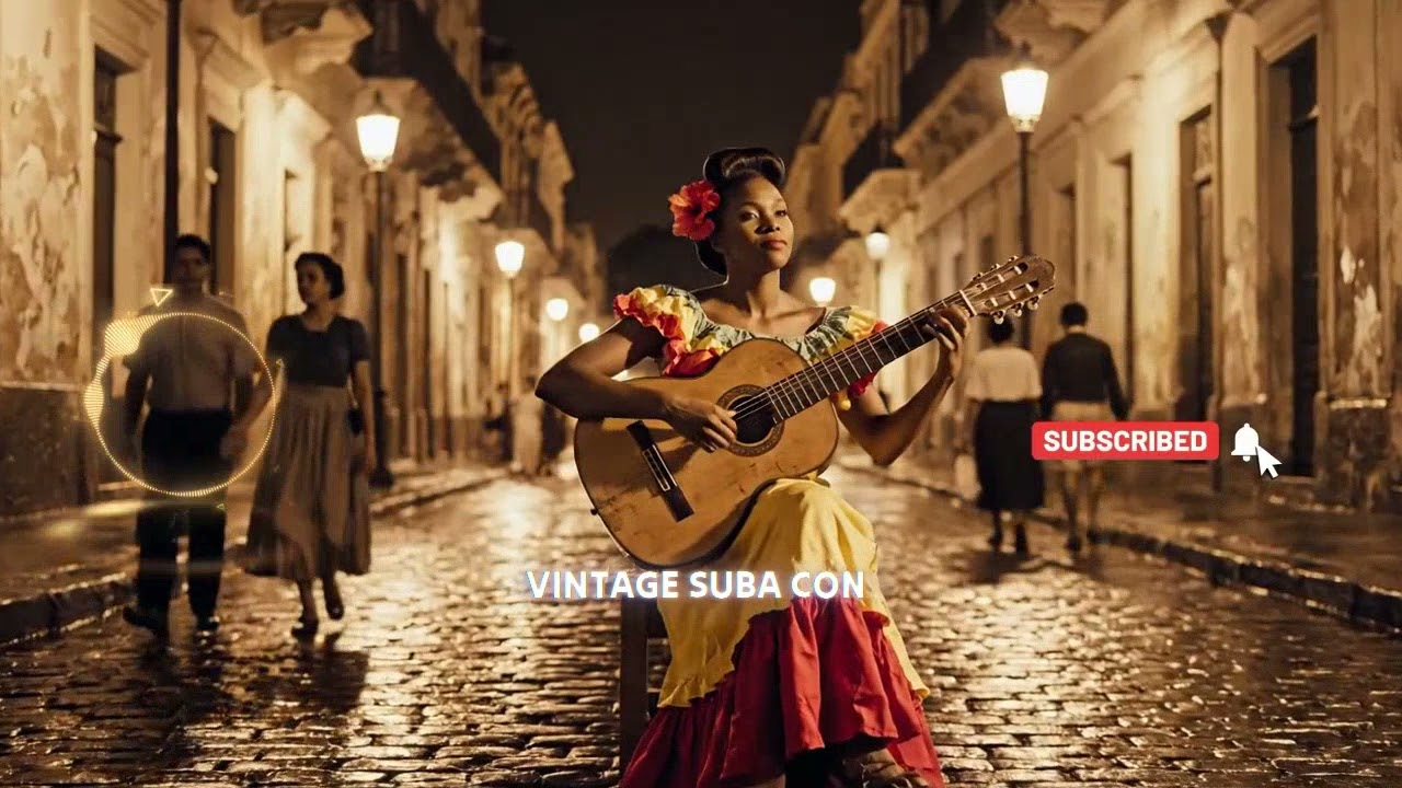 Lonely Night in Old Havana 🌙 Son Cubano Café Music