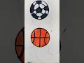 How to Draw Football Step by Step for Kid Tutorial #youtubeshorts #shortsfeed #trending #shorts #art