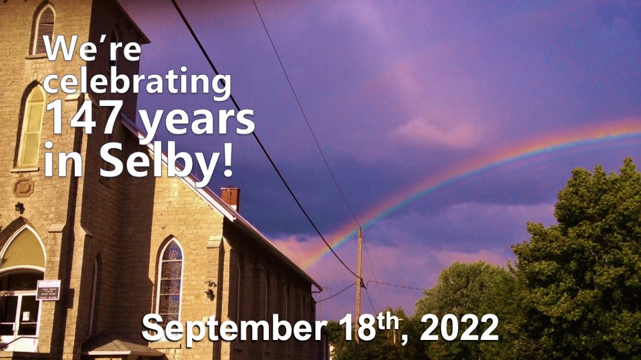 September 18th, 2022 Selby United Church Anniversary Service YouTube