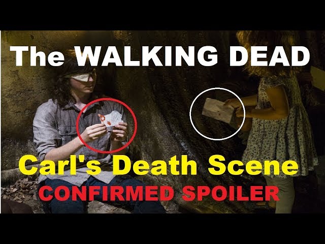 Carl Walking Dead Death