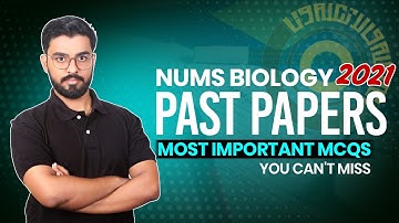 NUMS 2021 I NUMS MDCAT 2021 Paper Discussion I Detailed Biology Discussion NUMS I By Dr. Shafay